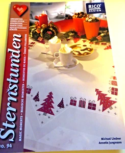Kreuzstich RICO Heft 94 Sternstunden für Tischdecken Serviette uvm Punto cruz - Bild 1 von 4