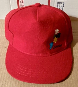 CAPPELLO DA BASEBALL REGOLABILE QUEENS NYC RARO VINTAGE ANNI '90 NERO RICAMATO - Foto 1 di 6