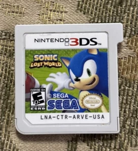 Sonic Lost World (Nintendo 3DS, 2013) Authentic Tested Works Great !! - Picture 1 of 2