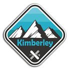 2 X 10Cm Kimberley Canada Vinyl Stickers   Travel Sticker Laptop Luggage 32352