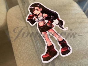 Calcomanías de pegatinas personalizadas Final Fantasy - Anime - Tifa Lockhart Chibi #3 ff7 vii - Imagen 1 de 4