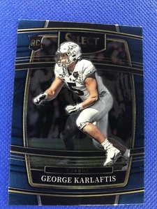 2022 #25 George Karlaftis Panini Select Draft Picks Nivel Concurso RC - Imagen 1 de 2