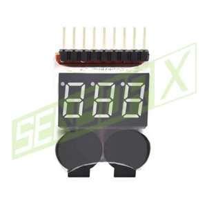 1-8S low voltage alarm battery voltage 2IN1 tester low voltage buzzer alarm - Picture 1 of 3