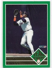 1992 Fleer TEAM LEADERS Pick-A-Insert Tony Gwynn Glavine Will Clark Joe Carter