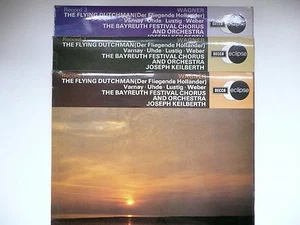 KEILBERTH CONDUCTS WAGNER FLYING DUTCHMAN BAYREUTH 1955 DECCA ECS 665-7 - Picture 1 of 10