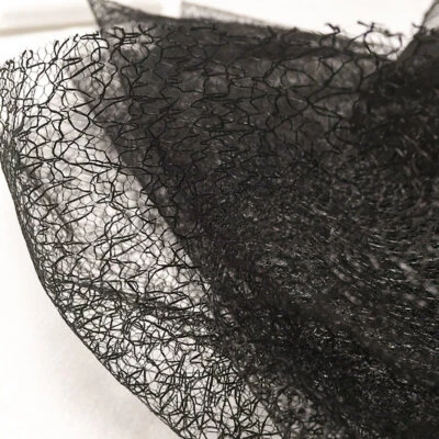 Solid Color Mesh Lace Fabric Net Hollow Gold Silver for DIY Wedding Dress Veil - Image 1 of 4