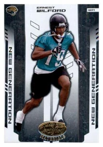 2004 Certified Ernest Wilford #d /1000 Rookie RC Insert Foil NFL Jaguars #169 - Picture 1 of 2