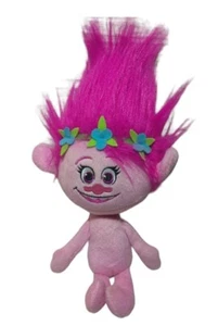 Muñeca de peluche parlante Trolls Poppy Hasbro Dreamworks juguete de peluche rosa de 13" 2015 - Imagen 1 de 6