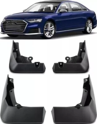 Nuevos protectores contra salpicaduras genuinos guardabarros para Audi A8 S-Line S8 A8 D5 2020-2024 sedán Foto 1 de 4