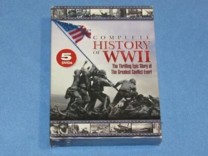 COMPLETE HISTORY OF WORLD WAR II (DVD, 2003, 5-Disc Set) ***Rare, OOP!*** 11 Hrs - Picture 1 of 9
