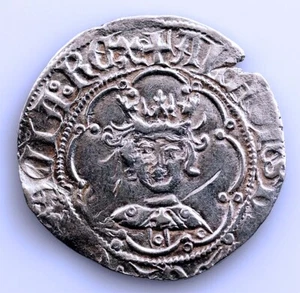 Spain - Alfonso lV de Mallorca. 1416-1458. 1 Ral, Mallorca. Plata 3,1 g. Rara - Imagen 1 de 2