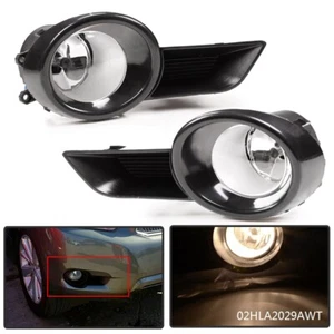 Front Bumper Fog Lights W/Switch + H11 Bulb Fit For 2008-2010 Toyota Highlander - Picture 1 of 12