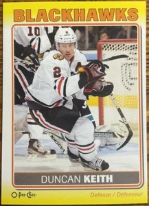 2012-13 O-Pee-Chee Stickers Duncan Keith #S-22 Chicago Blackhawks - Picture 1 of 2