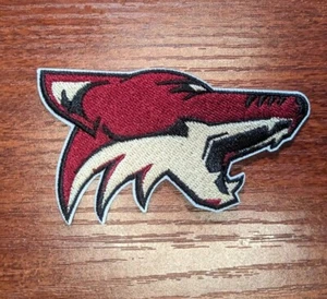 Arizona Coyotes Aufnäher Eishockey 3,25x2" NHL Sport bestickt Bügelbild Patch - Bild 1 von 3