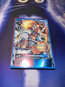 Digimon CCG Singles - Flamedramon - BT8-012 R - Alternate Art Rare - LP - Picture 1 of 1