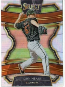 2020 Select Prizms Holo Silver #53 John Means - Orioles - Picture 1 of 1