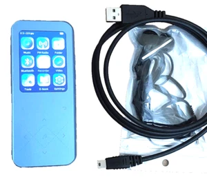Reproductor de música MP3 AGPTEK 32 GB Bluetooth modelo A09X negro - restablecido - probado - Imagen 1 de 9