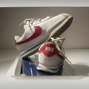 Sneakers Nike Cortez, taglia 5,5 donna, con rosso, scarpe film Forrest Gump - Foto 1 di 24