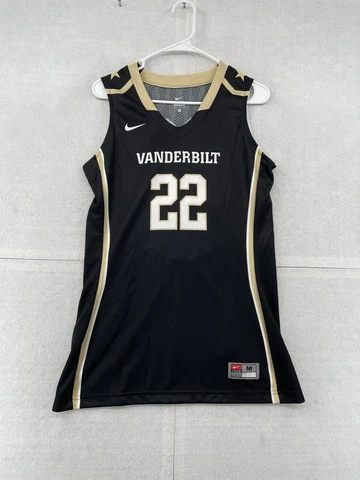Vanderbilt Commodores Basketball Jersey Women's Medium Black Nike #22 Cover