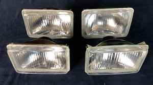 4x H4 conversión de faros EE. UU.-UE 1977-1981 Pontiac Firebird Trans 4" x 6" pulgadas - Imagen 1 de 4