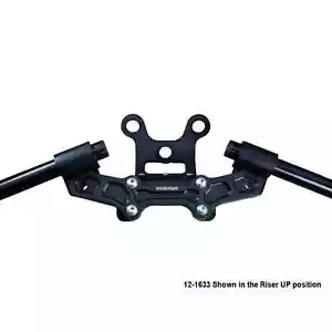 DUCATI 2018-2021 MONSTER 821 WOODCRAFT CARRERAS CLIP PLACA ADAPTADORA - MONTAJE 1" - Imagen 1 de 6