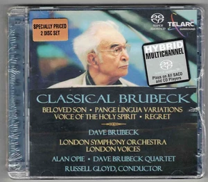 DAVE BRUBECK Classical Brubeck Gloyd+LSO 2003 Telarc Multichannel 2 SACD SET NEW - Picture 1 of 2