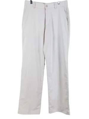 Брюки для гольфа мужские Under Armour кремовые 32x32 легкие смесь полиэстера высокая посадка - Изображение 1 из 4