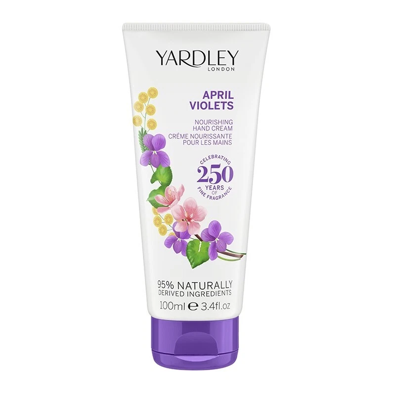 Yardley London Handcreme - April Veilchen - eleganter blumiger Duft 100 ml
