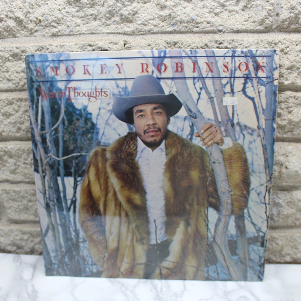 Smokey Robinson Warm Thoughts Vinyl Record LP VG+ Album W/ Inner Sleeve - Image 1 of 4