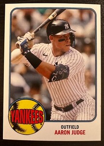 2022 Topps Throwback Thursday TBT SP Photo Variation 1976 AARON JUDGE (PR 37)