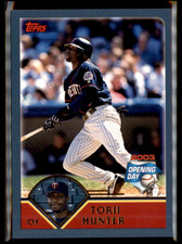 2003 Topps Opening Day #17 Torii Hunter