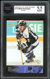 2003-04 Upper Deck High Gloss #173 Brad Richards /25 KSA 9.5 NGM - Picture 1 of 2