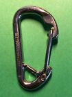 Stainless Steel 316 Spring Hook Forged Carabiner 1/4" (6mm) Marine Grade Safety