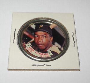1964 Topps Baseball Coin Pin #15 Donn Clendenon Pittsburgh Pirates Near Mint