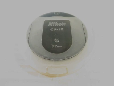 Nikon CP-15 77mm Circular Polarizing PL Filter II w/ Original Case, FREE Ship - Image 1 of 4