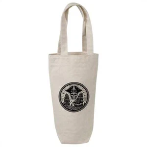 'Pirate Ships & Skull' Cotton Wine Bottle Gift / Travel Bag (BL00033956) - Picture 1 of 2