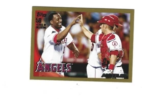 2010 Topps Gold Border #265 Los Angeles Angels /2010 ANGELS - Bild 1 von 2