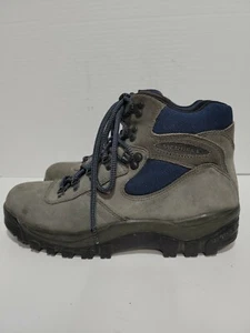 MERRELL EAGLE GRAY LEATHER HIKING ANKLE MENS 9 BOOTS - Picture 1 of 5