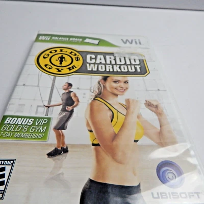 Gold's Gym Cardio Workout (Nintendo Wii, 2009) - Image 1 of 4