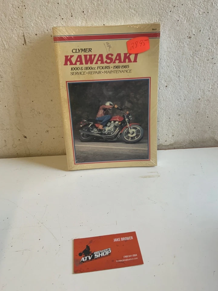 Manual del propietario Clymer Kawasaki Fours 1000-1100cc 81-85 Foto 1 de 1