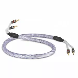 QED QE1482 GENESIS Speaker Cable, PRE-TERMINATED, 2.5 Meters (8.2 Feet), 1 PAIR - Picture 1 of 5