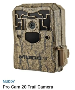 MUDDY Pro Cam 20 Megapíxeles Trail Cámara Paquete 70 ft y 16 GB SD Coche Ciervos Caza Turco - Imagen 1 de 11