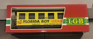 LGB G 3072 Personenwagen 2.Kl DB Han 109 "Florida Boy" Rarität neuwertig in OVP - Imagen 1 de 12