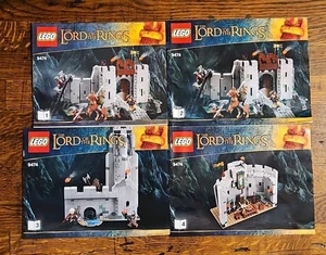 LEGO 9474 LORD Of The RINGS Instruction Manuals Only 1-4 Battle of Helm's Deep - Picture 1 of 12