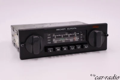 Becker Europa 460 Radio LMKU 1-DIN Vintage Oldtimer Autoradio LMKUUU Classic - Bild 1 von 4