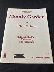 Moody Garden by Robert Smith Flute & Alto Flute Ensemble SU249 SMC Music Book - Picture 1 of 3