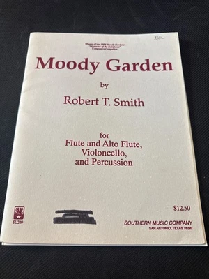Moody Garden by Robert Smith Flute & Alto Flute Ensemble SU249 SMC Music Book - Image 1 of 3