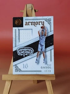 2016-17 Panini Excalibur Armory Game Used Jersey #37 Marc Gasol  /99 - Picture 1 of 2
