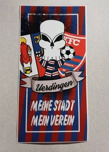 AUFKLEBER ULTRAS FANS KFC UERDINGEN GROTENBURG - Bild 1 von 1