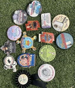 Lot of 15 Vintage Promo Pinback Buttons – Walmart, Toy Story 2, Crest, Match - Picture 1 of 4